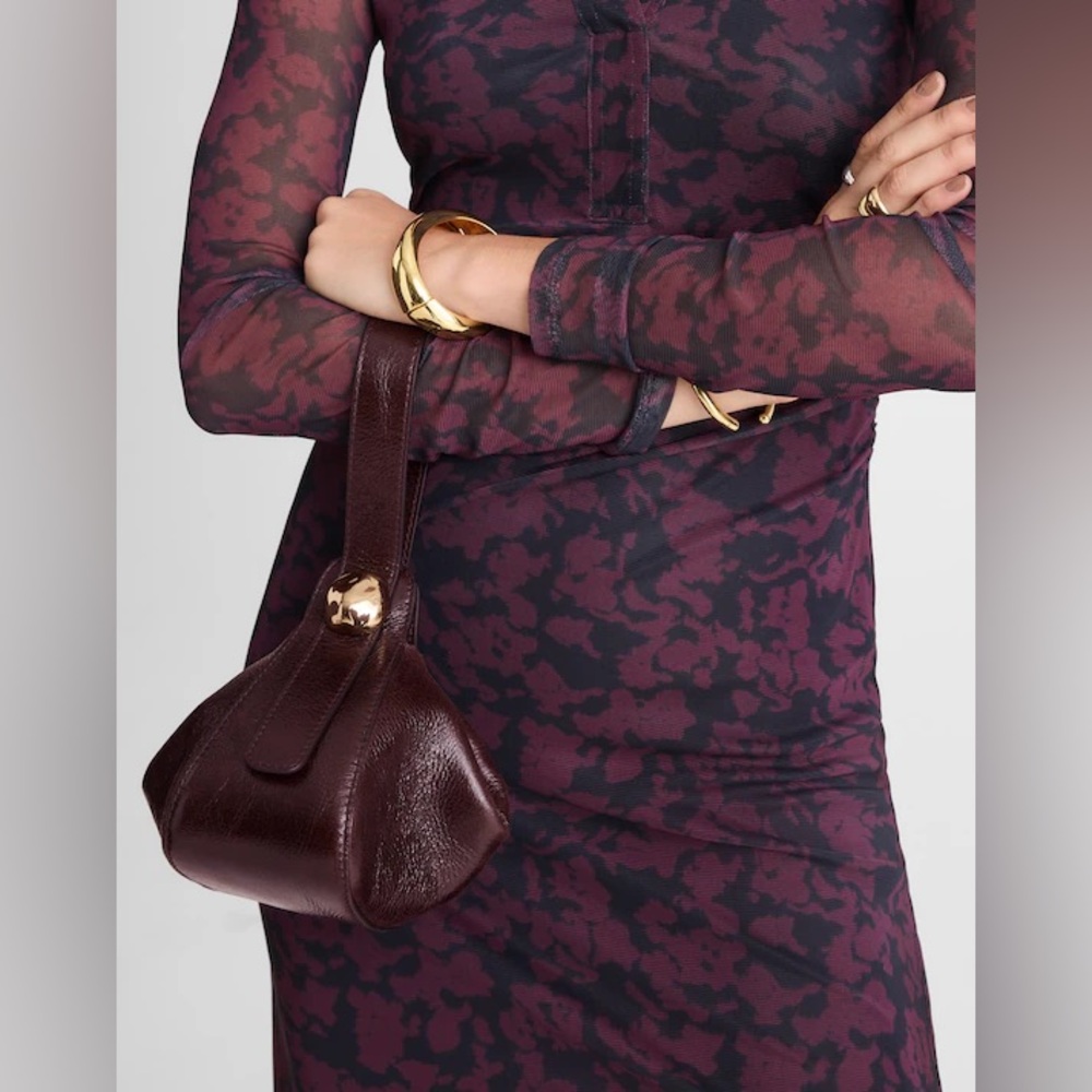 Madewell Burgundy Leather Bag